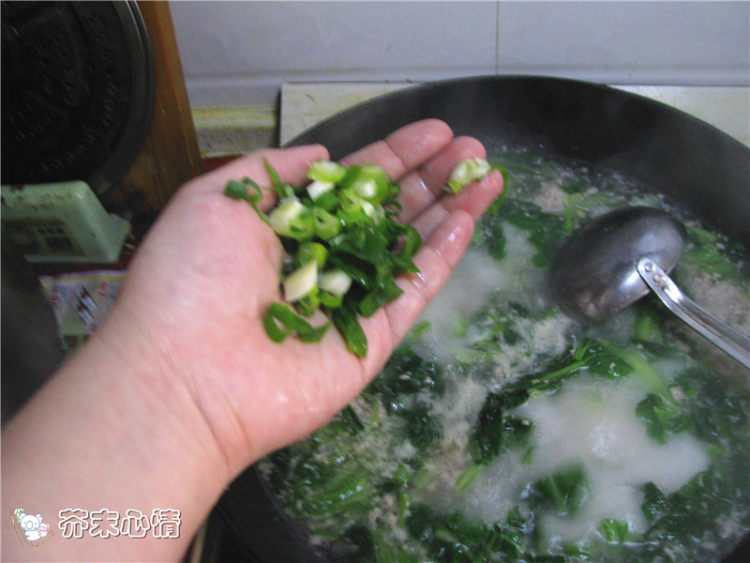 小白菜牛肉丸子汤步骤11