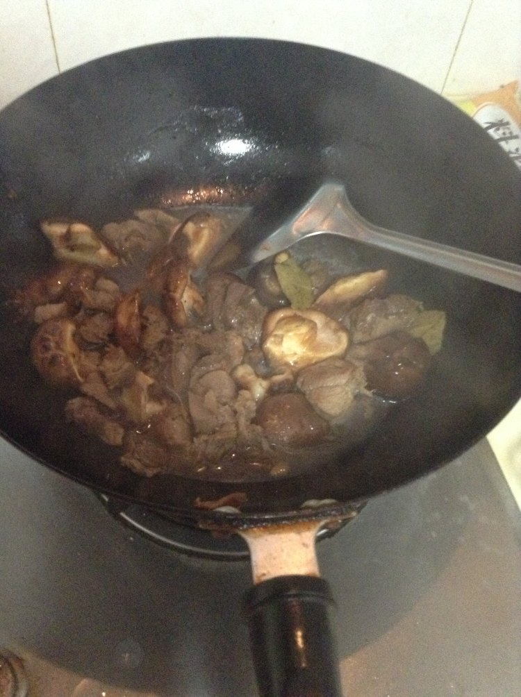 香菇牛肉盖浇饭步骤8