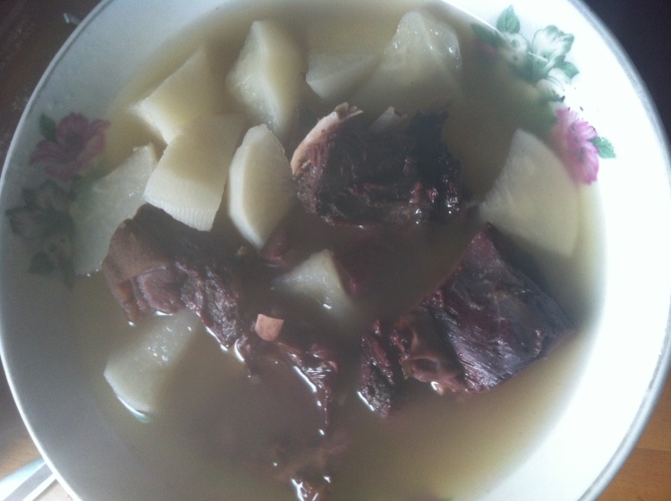 萝卜炖羊肉步骤10