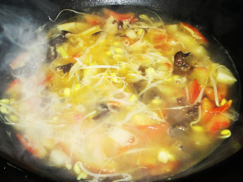 土豆木耳烩麻食步骤13