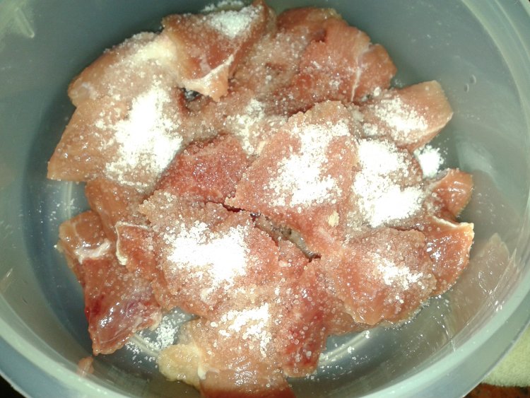 竹芋咸瘦肉粥步骤5