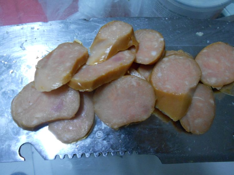 双花炒脆肠步骤5