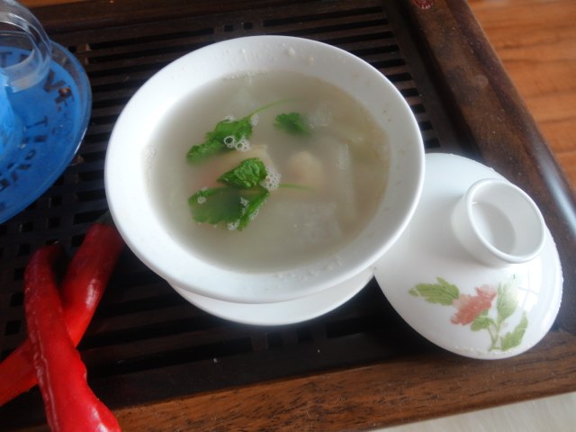 冬瓜虾仁汤步骤10
