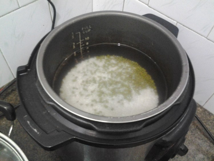 绿豆粥步骤3