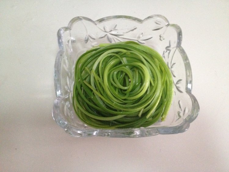 豉香蒜苔步骤6