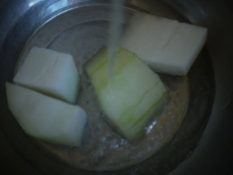 冬瓜烧肉圆步骤2
