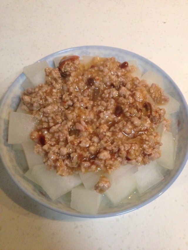 肉末蒸冬瓜步骤5