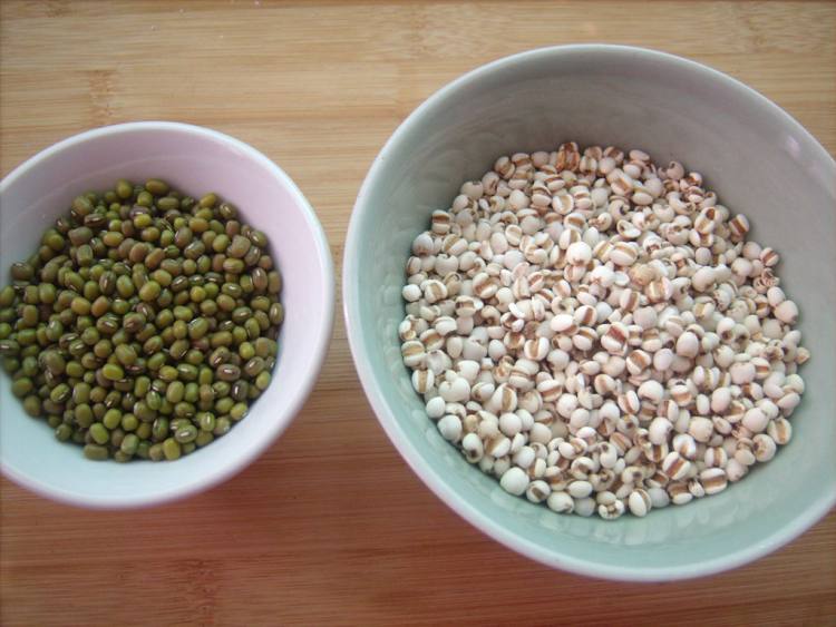 绿豆薏米汤步骤1
