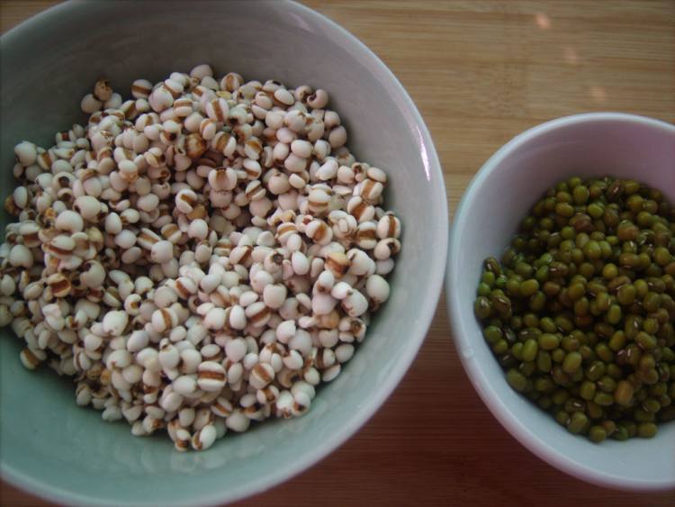 绿豆薏米汤步骤2