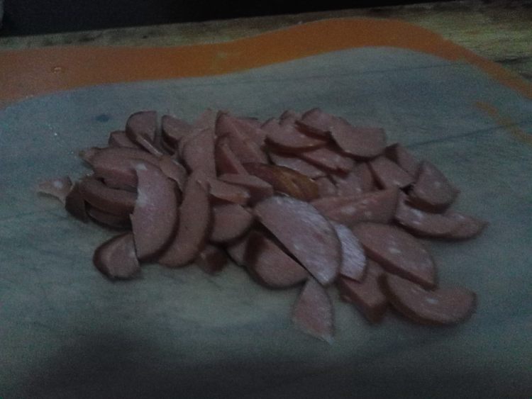 丝瓜炒火腿步骤3