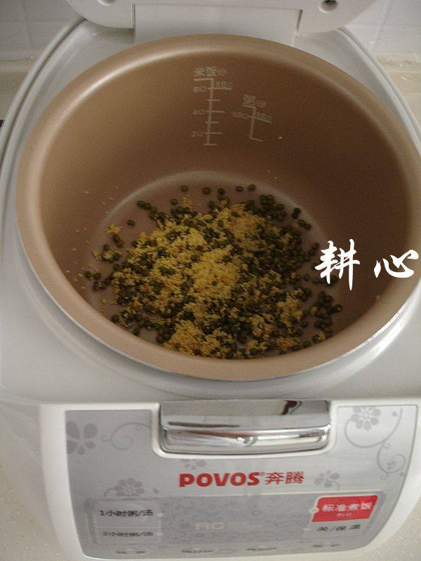 绿豆小米粥步骤3