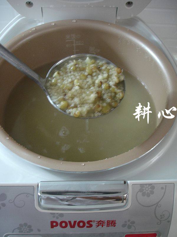 绿豆小米粥步骤8