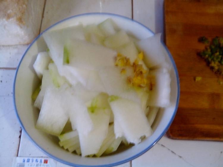 水煮冬瓜步骤1