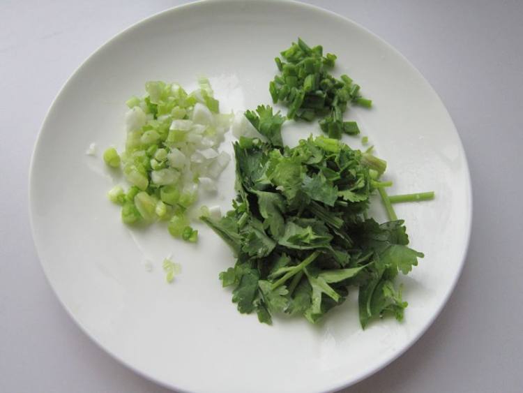 羊肉丸子氽冬瓜步骤2