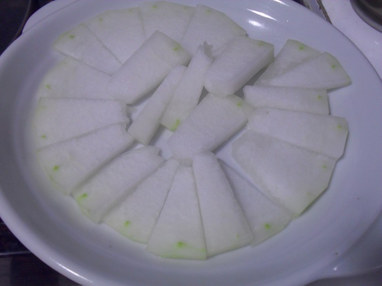 肉蒸冬瓜片步骤7
