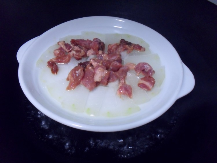 肉蒸冬瓜片步骤9