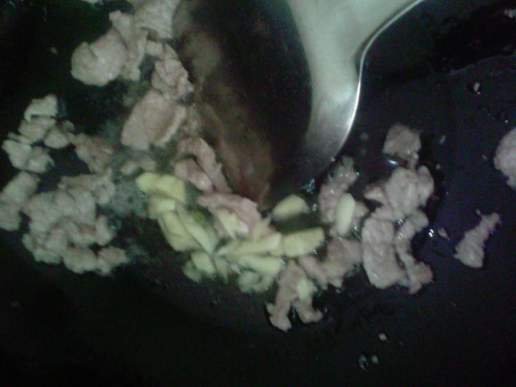 瘦肉炒冬瓜步骤5