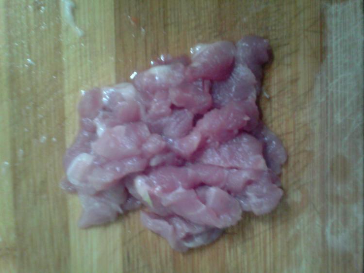 瘦肉炒冬瓜步骤3