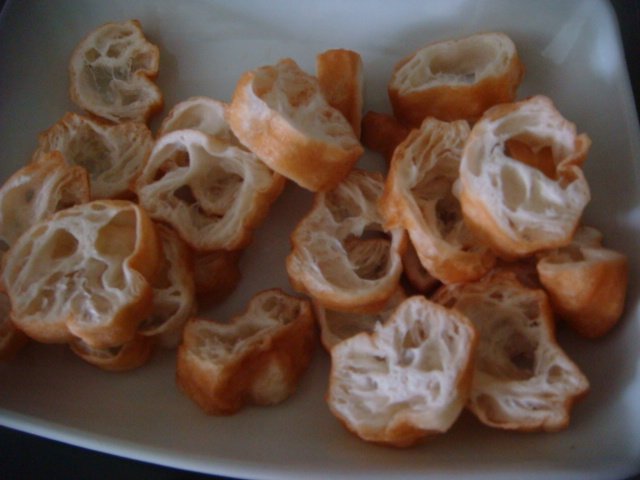 丝瓜豆腐蛋花汤步骤3