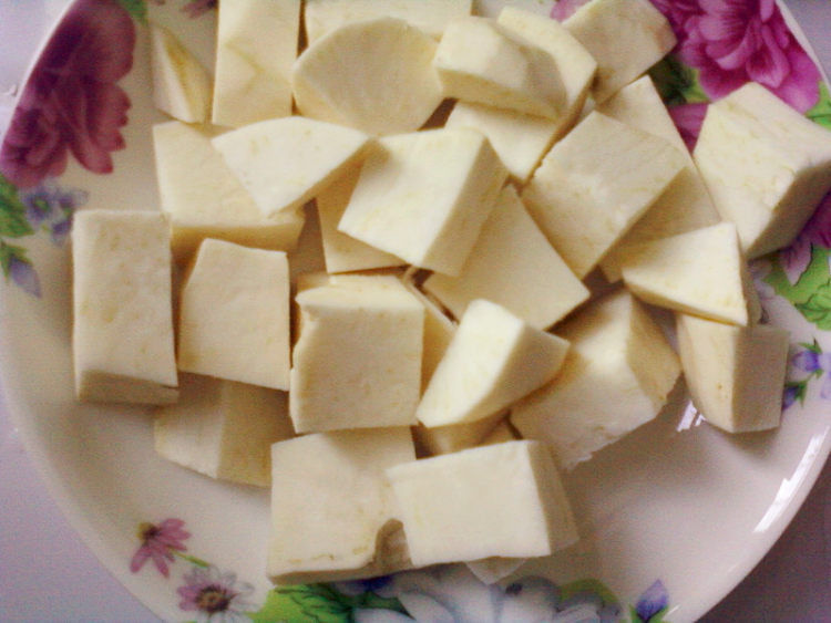 红薯绿豆米粥步骤4