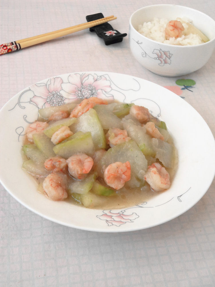 虾仁炒冬瓜步骤9