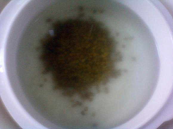 绿豆米粥步骤4