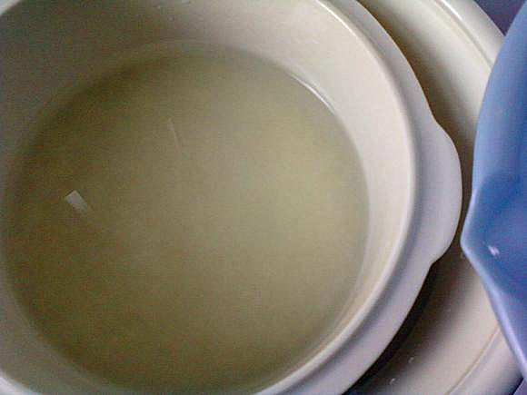 绿豆米粥步骤3