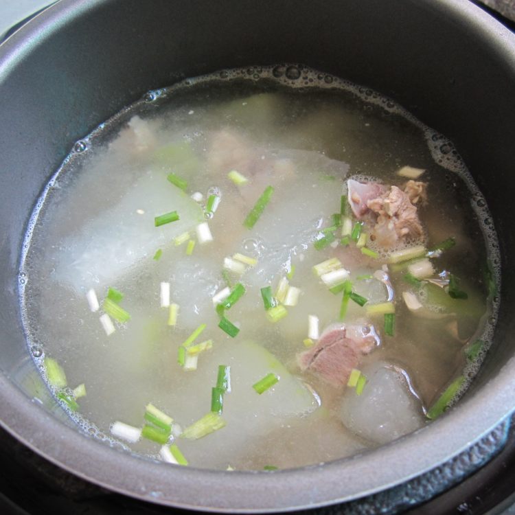 冬瓜老排汤步骤12