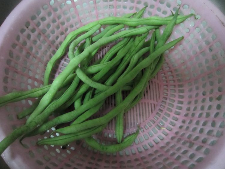 咖喱刀豆步骤1