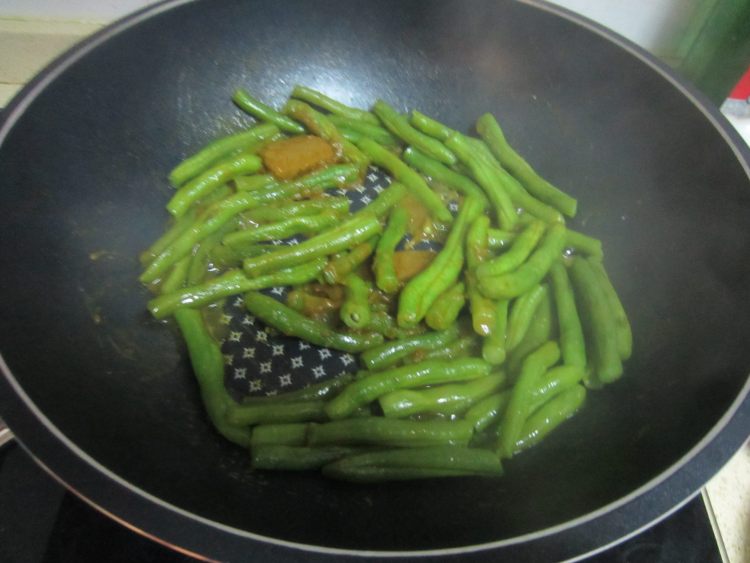 咖喱刀豆步骤5