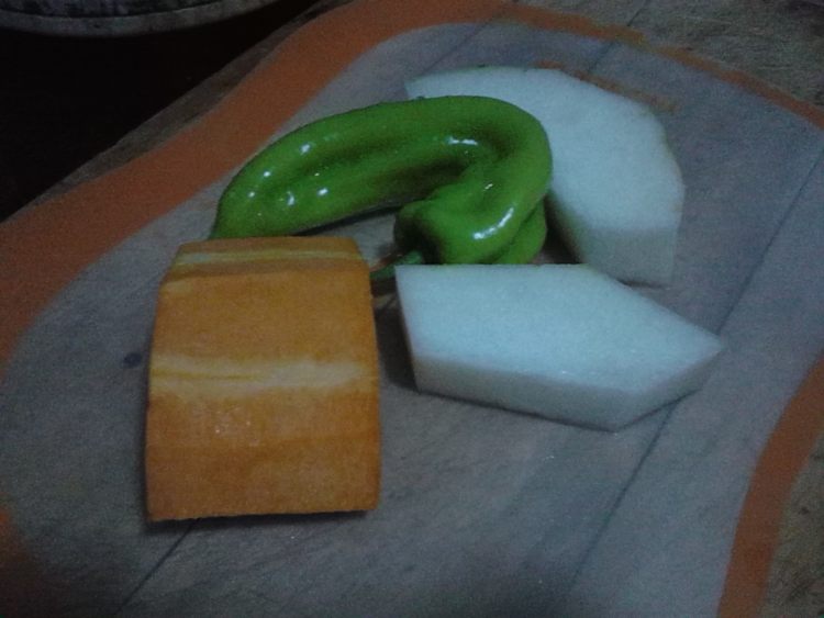清炒金银瓜步骤1