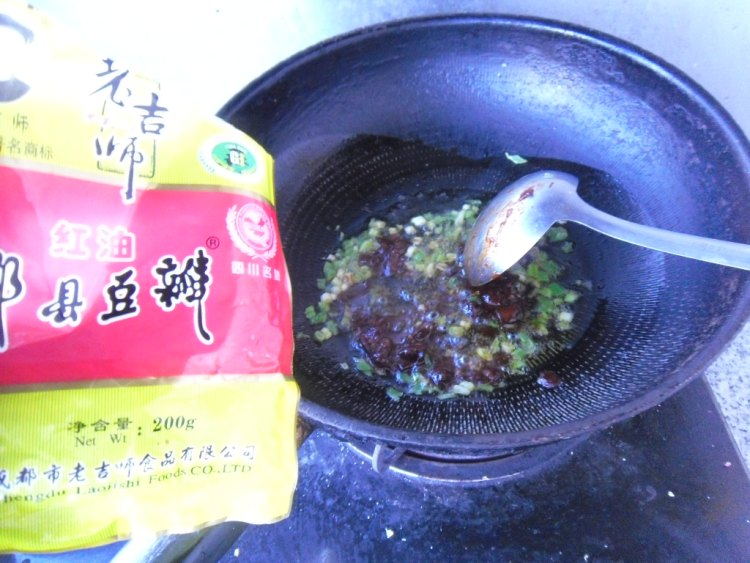 红汤丝瓜粉步骤6