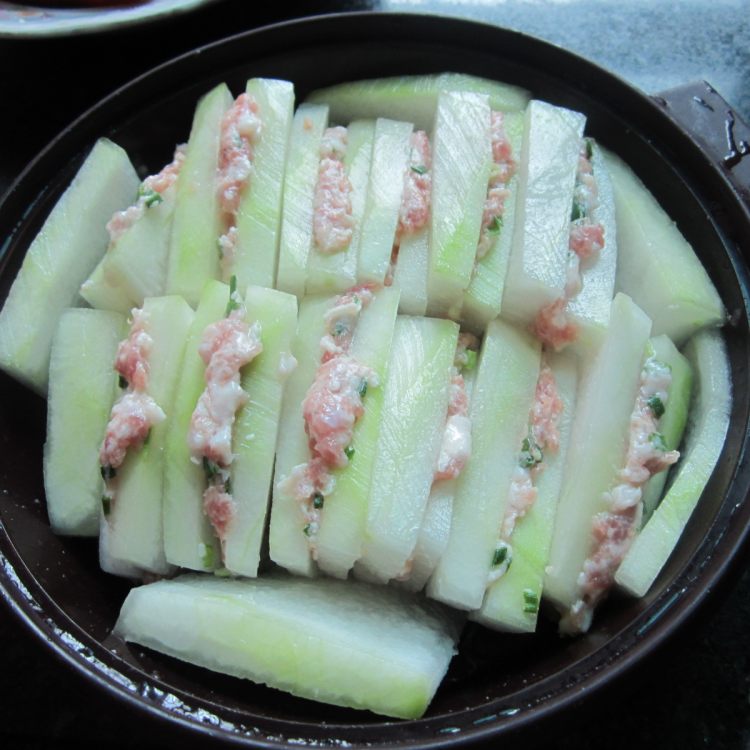 冬瓜酿肉步骤10