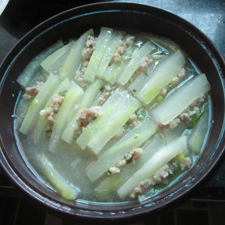 冬瓜酿肉步骤14