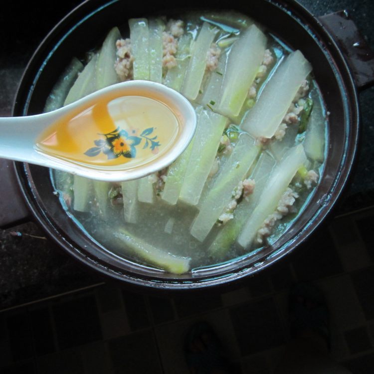 冬瓜酿肉步骤15