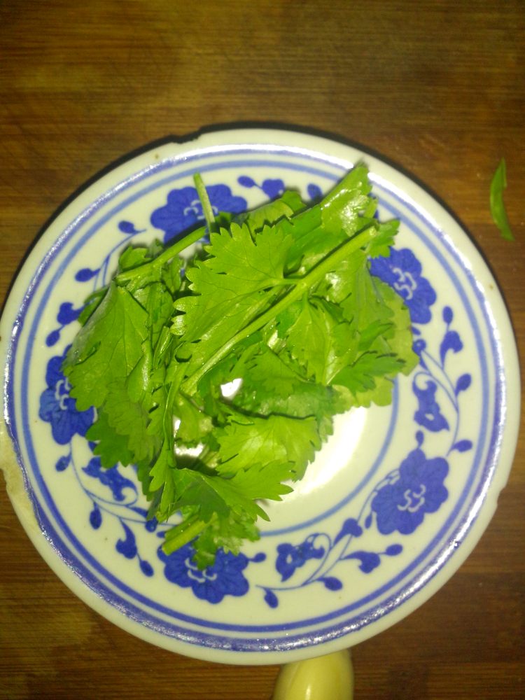 香菜烧冬瓜步骤1