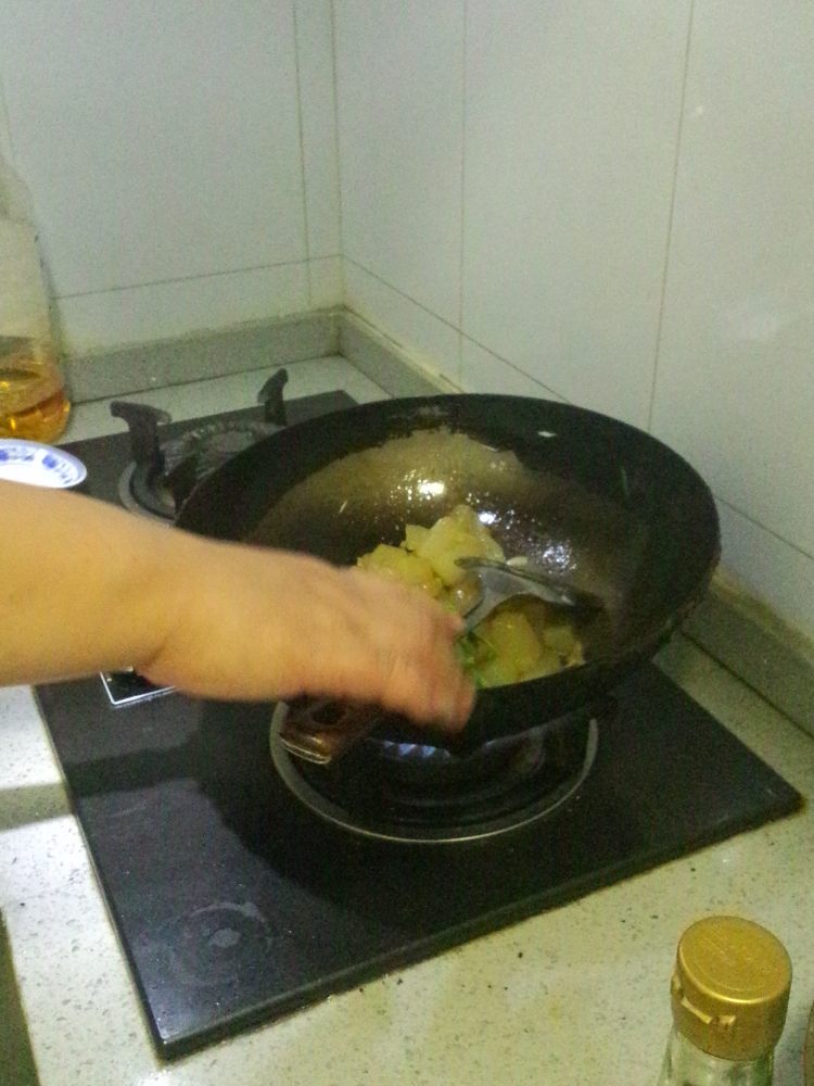 香菜烧冬瓜步骤9