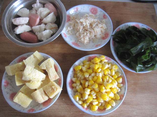 什锦冬瓜汤步骤2