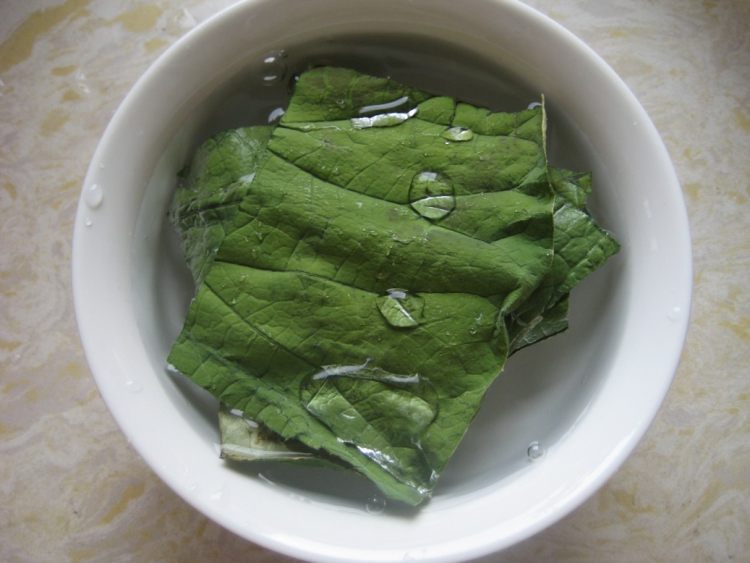 解暑荷叶粥步骤2