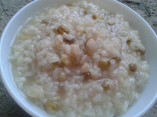 小麦绿豆粥步骤7