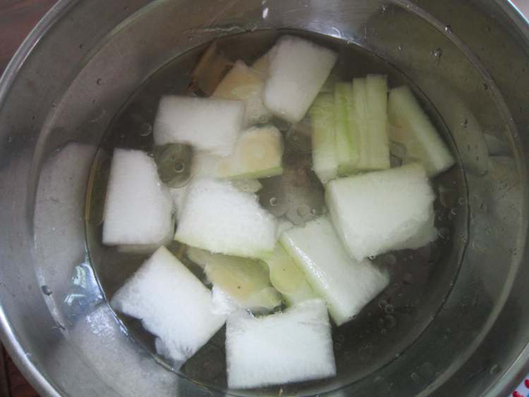 冬瓜虾汤步骤5