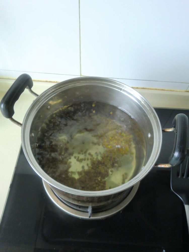 薄荷绿豆汤步骤5