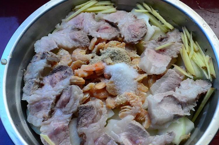 虾仁蒸冬瓜步骤6