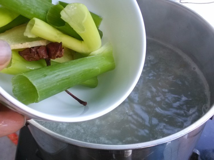 排骨绿豆冬瓜汤步骤8