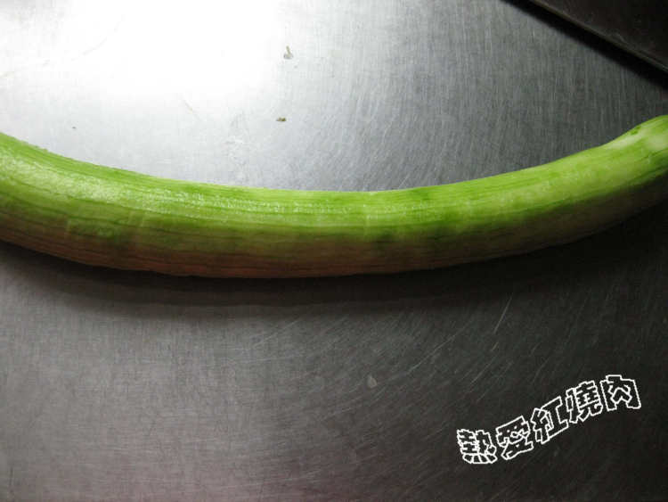 鸡片炒丝瓜步骤2