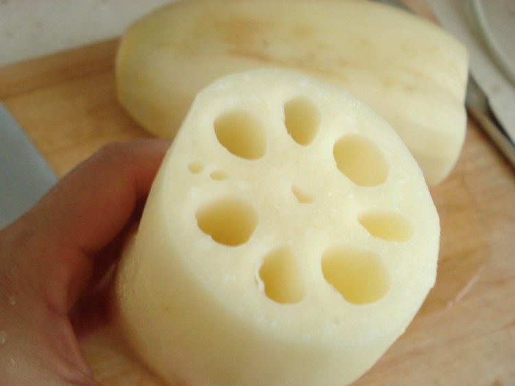 莲藕爱绿豆步骤3