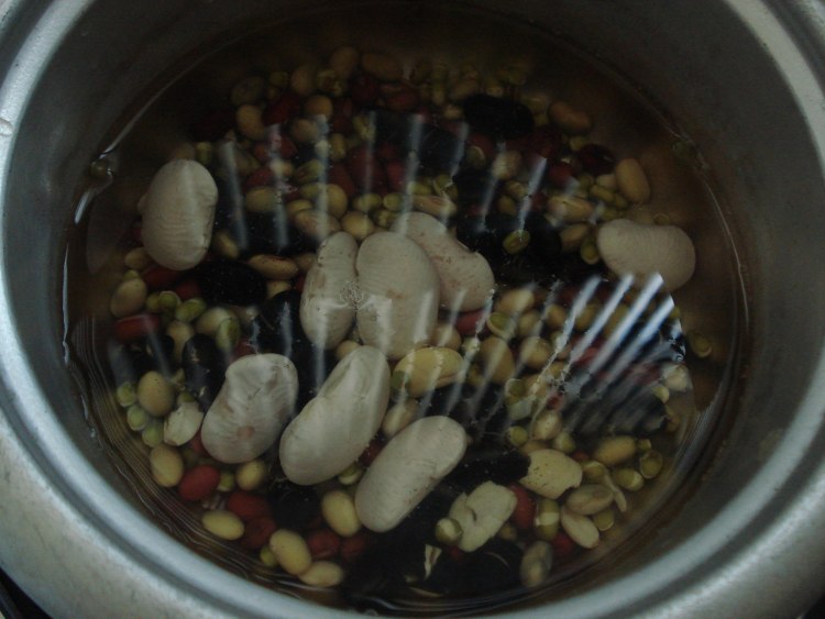 五色豆饭步骤2