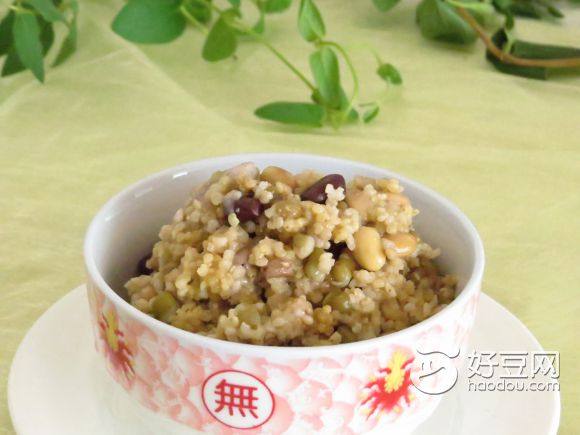 五色豆饭步骤5
