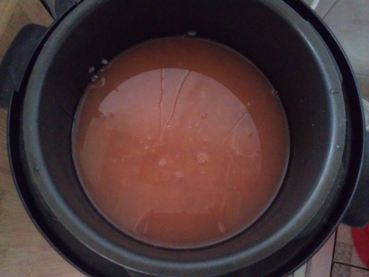 二米绿豆粥步骤5