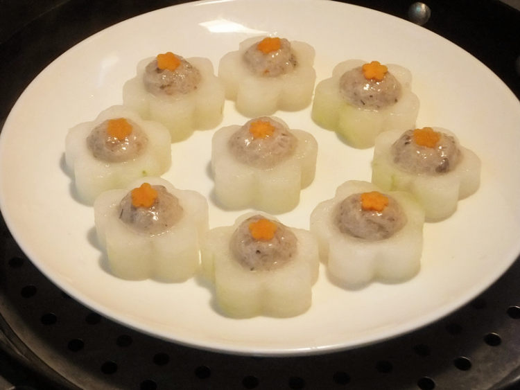 冬瓜酿虾步骤8